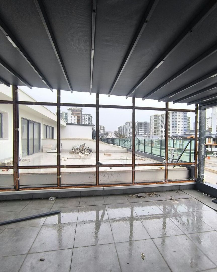 Alüminyum pergola ve kapalı teras
