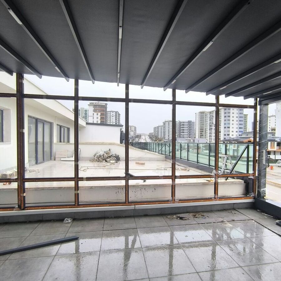 Alüminyum pergola altı teras